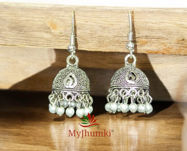Oxidised Jhumka Earring For Women